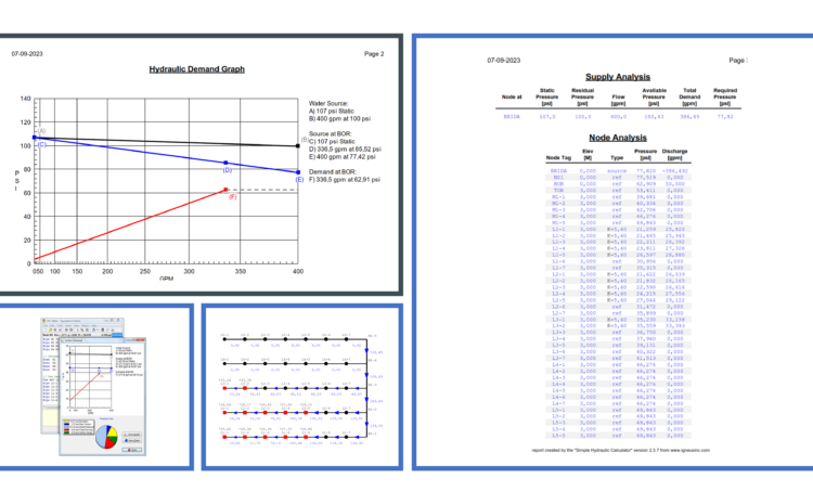  PROGRAMAS DE CALCULOS HIDRAULICOS DE ROCIADORES – Simple Hydraulic Calculator