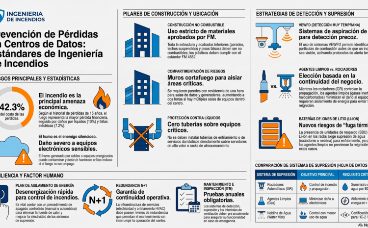  Protección de Data Centers (Centro de Datos o Salas de Cómputo) de acuerdo a FM DS 05-32